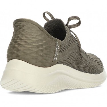 SKECHERS 149710 SNEAKER PERCORSO BRILLANTE OLIVE