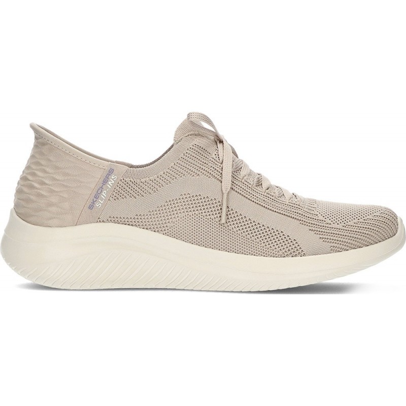 SKECHERS 149710 SNEAKER PERCORSO BRILLANTE TAUPE