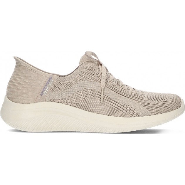 SKECHERS 149710 SNEAKER PERCORSO BRILLANTE TAUPE