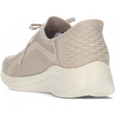 SKECHERS 149710 SNEAKER PERCORSO BRILLANTE TAUPE