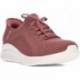 SKECHERS 149710 SNEAKER PERCORSO BRILLANTE BURGUNDY