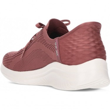 SKECHERS 149710 SNEAKER PERCORSO BRILLANTE BURGUNDY