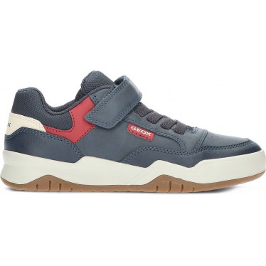 SNEAKERS GEOX J367RE NAVY_DKRED