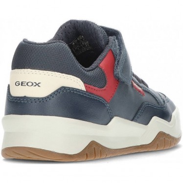 SNEAKERS GEOX J367RE NAVY_DKRED
