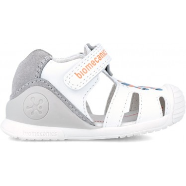 SANDALI MARACAS BIOMECANICS 242122 PRIMI PASSI BLANCO