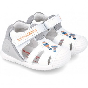 SANDALI MARACAS BIOMECANICS 242122 PRIMI PASSI BLANCO