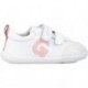 GARVALÍN SNEAKERS IN PELLE 242320-B BLANCO_ROSA