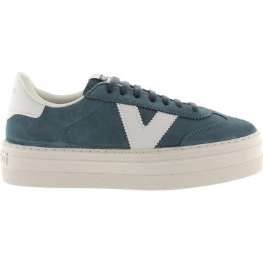 BARCELLONA CICLISMO CAMOSCIO VICTORIA 1092170 Scarpe da ginnastica PETROLEO