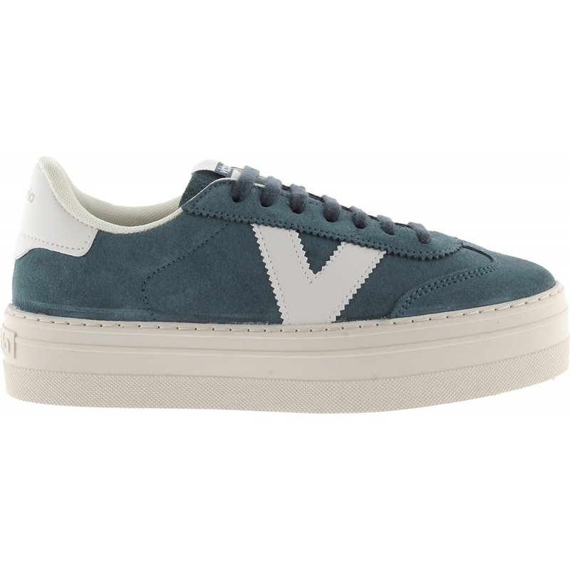 BARCELLONA CICLISMO CAMOSCIO VICTORIA 1092170 Scarpe da ginnastica PETROLEO