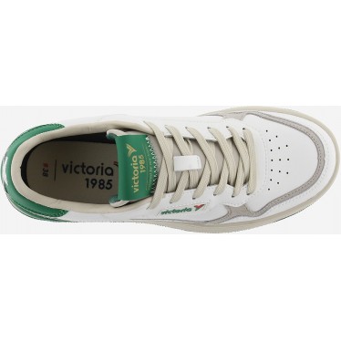 VICTORIA C80 Scarpe da ginnastica classiche in pelle 8800119 VERDE