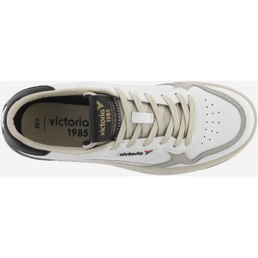 VICTORIA C80 Scarpe da ginnastica classiche in pelle 8800119 NEGRO