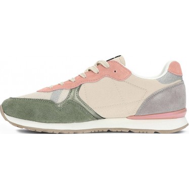 Sneakers da donna di PEPE JEANS brit mixt pls40019 CASTING_GREEN