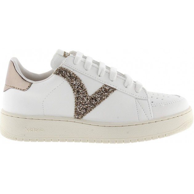 Sneaker VICTORIA Madrid Basket effetto pelle 1258254 PLATINO Sneaker VICTORIA Madrid Basket effetto pelle 1258254 PLATINO