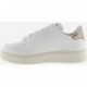 Sneaker VICTORIA Madrid Basket effetto pelle 1258254 PLATINO