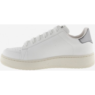 Sneaker VICTORIA Madrid Basket effetto pelle 1258254 ANTRACITA