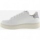 Sneaker VICTORIA Madrid Basket effetto pelle 1258254 ANTRACITA