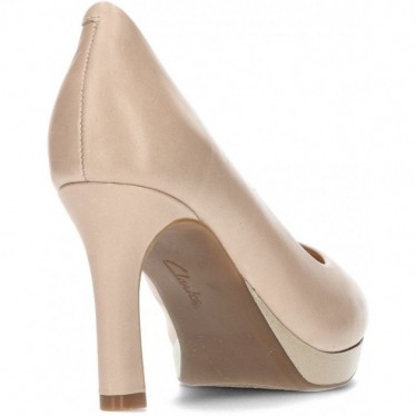SCARPE CON TACCO CLARKS PAVONA COURT SAND
