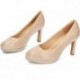 SCARPE CON TACCO CLARKS PAVONA COURT SAND