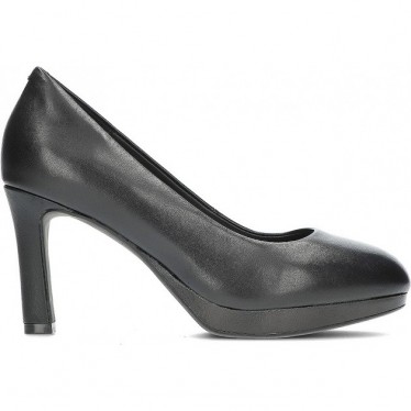 SCARPE CON TACCO CLARKS PAVONA COURT BLACK