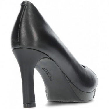 SCARPE CON TACCO CLARKS PAVONA COURT BLACK