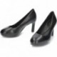 SCARPE CON TACCO CLARKS PAVONA COURT BLACK