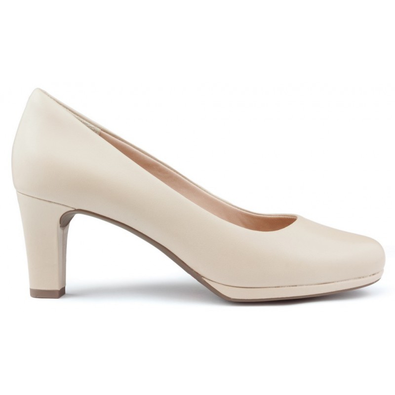 Scarpe ROCKPORT TOTAL MOTION LEAH PUMP BEIGE