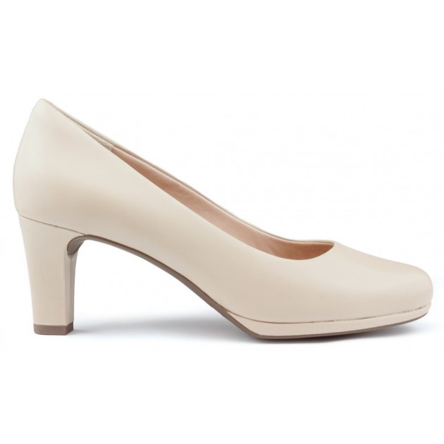 Scarpe ROCKPORT TOTAL MOTION LEAH PUMP BEIGE