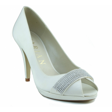 MARIAN SCARPA DONNA TACCO PARTY BLANCO