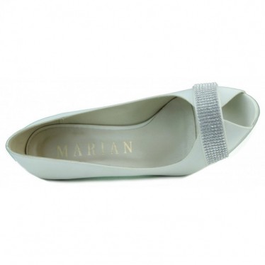 MARIAN SCARPA DONNA TACCO PARTY BLANCO