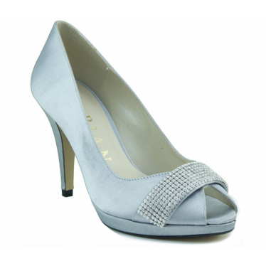 MARIAN SCARPA DONNA TACCO PARTY PLATA