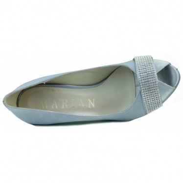 MARIAN SCARPA DONNA TACCO PARTY PLATA