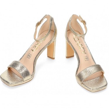SCARPE CON TACCO AZAREY 459G020 ORO