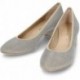 SCARPE CON TACCO MASCARO 50473 PLATA