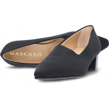 SCARPE DA MASCHERA 50447 NEGRO