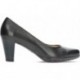 SCARPE CON TACCO MERAVIGLIE I6070 NEGRO