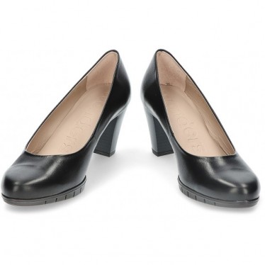 SCARPE CON TACCO MERAVIGLIE I6070 NEGRO