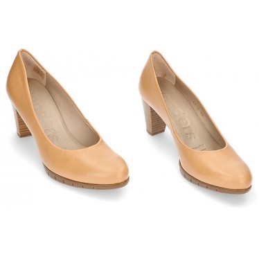 SCARPE CON TACCO MERAVIGLIE I6070 SAND