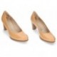 SCARPE CON TACCO MERAVIGLIE I6070 SAND