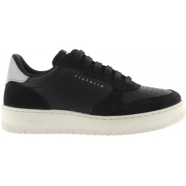 Scarpe da ginnastica Victoria 1258255 Madrid Camoscio NEGRO