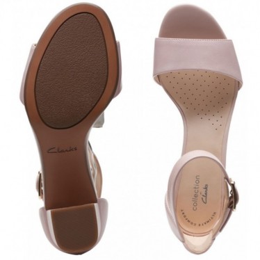 Sandali CLARKS DEVA MAE LISA DUSTY_ROSE