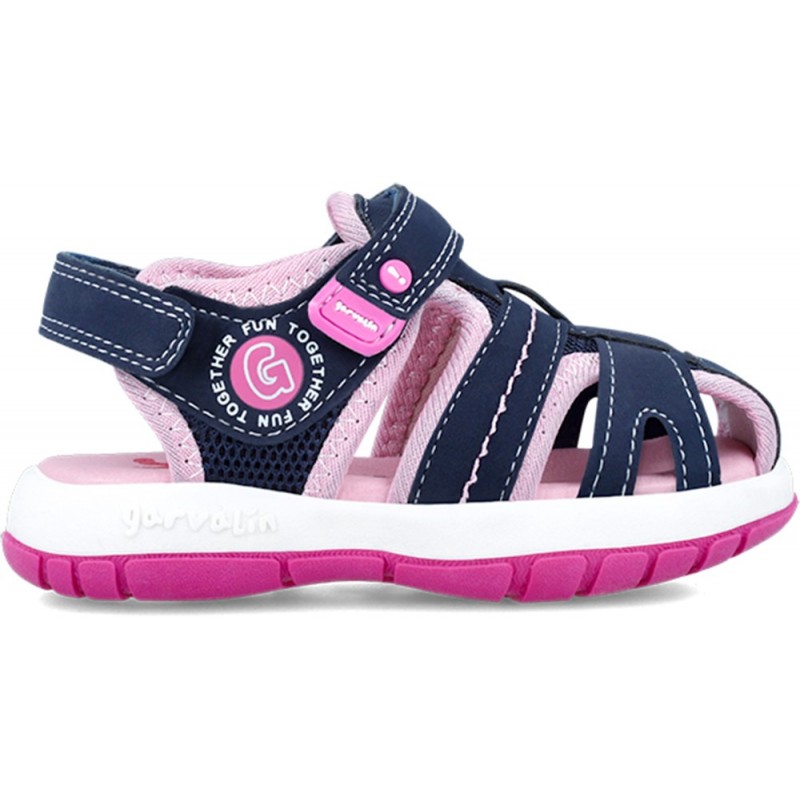 GARVALIN SANDALO CRABJER 242816-D AZUL_ROSA