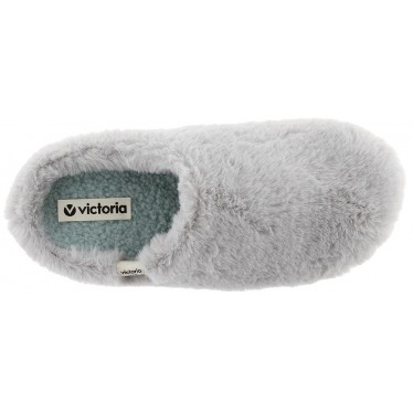 Pantofole Victoria 1081119 Norte Pelliccia morbida GRIS