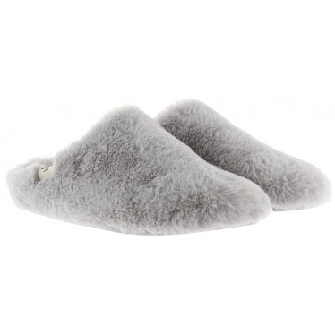 Pantofole Victoria 1081119 Norte Pelliccia morbida GRIS