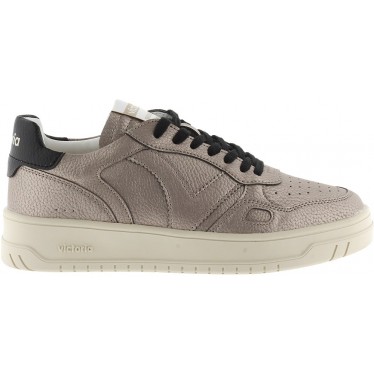 Scarpe da ginnastica Victoria 1257123 Seoul metallizzate PLATINO