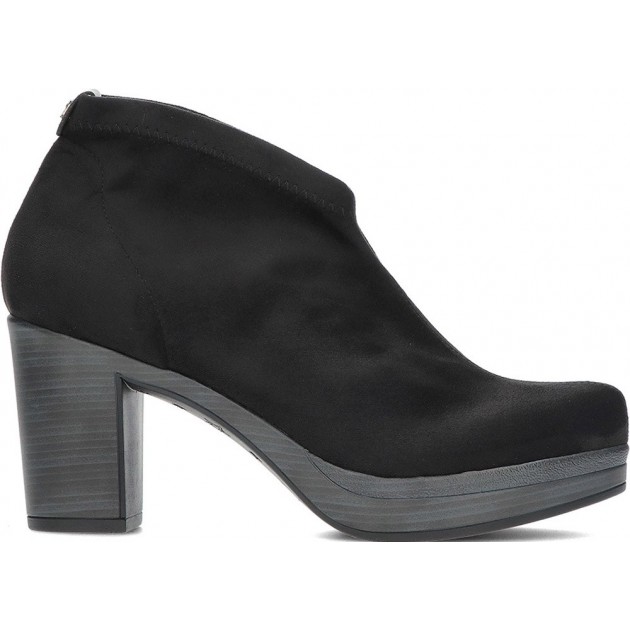 Stivaletti da donna PEDRO MIRALLES 26500 in camoscio elasticizzato NEGRO Stivaletti da donna PEDRO MIRALLES 26500 in camoscio elasticizzato NEGRO