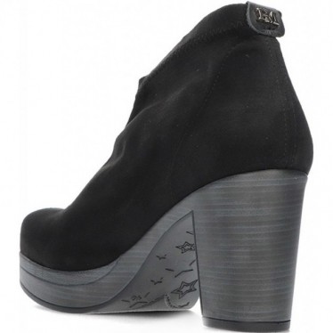 Stivaletti da donna PEDRO MIRALLES 26500 in camoscio elasticizzato NEGRO