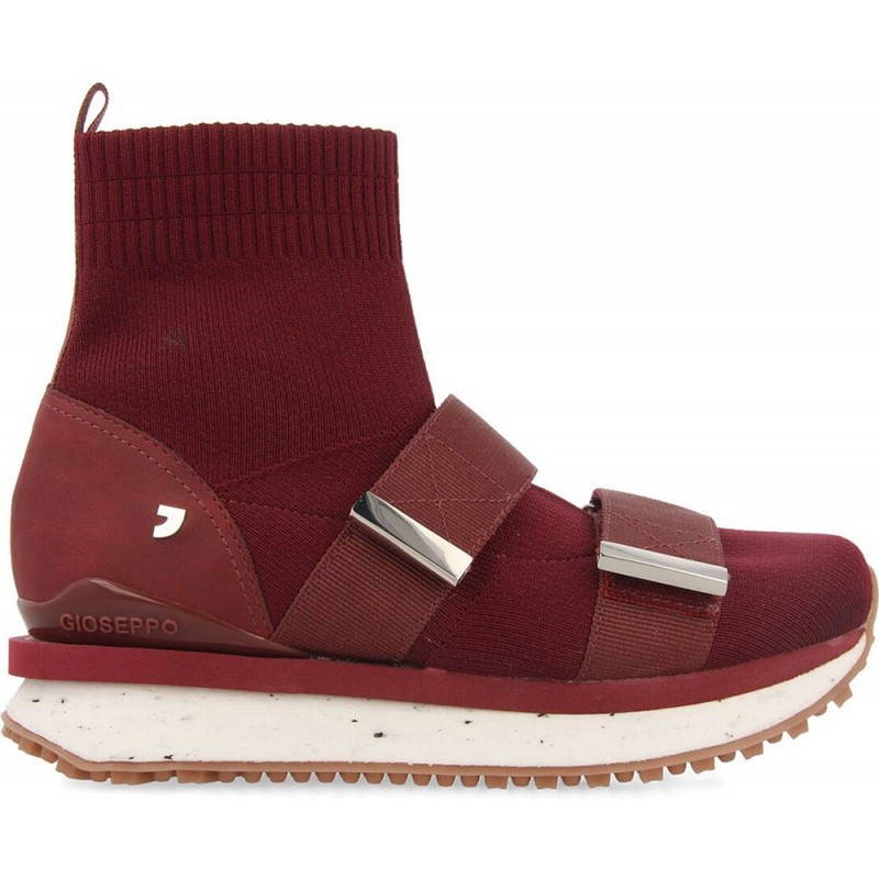 Gioseppo 67734 Sneaker Elva tipo calzino BURDEOS