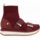 Gioseppo 67734 Sneaker Elva tipo calzino BURDEOS