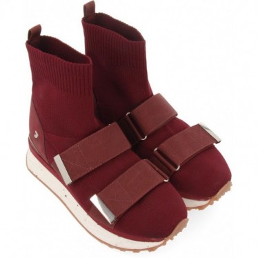 Gioseppo 67734 Sneaker Elva tipo calzino BURDEOS