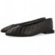 Gioseppo 64518 Ballerina Sigdal in pelle imbottita NEGRO